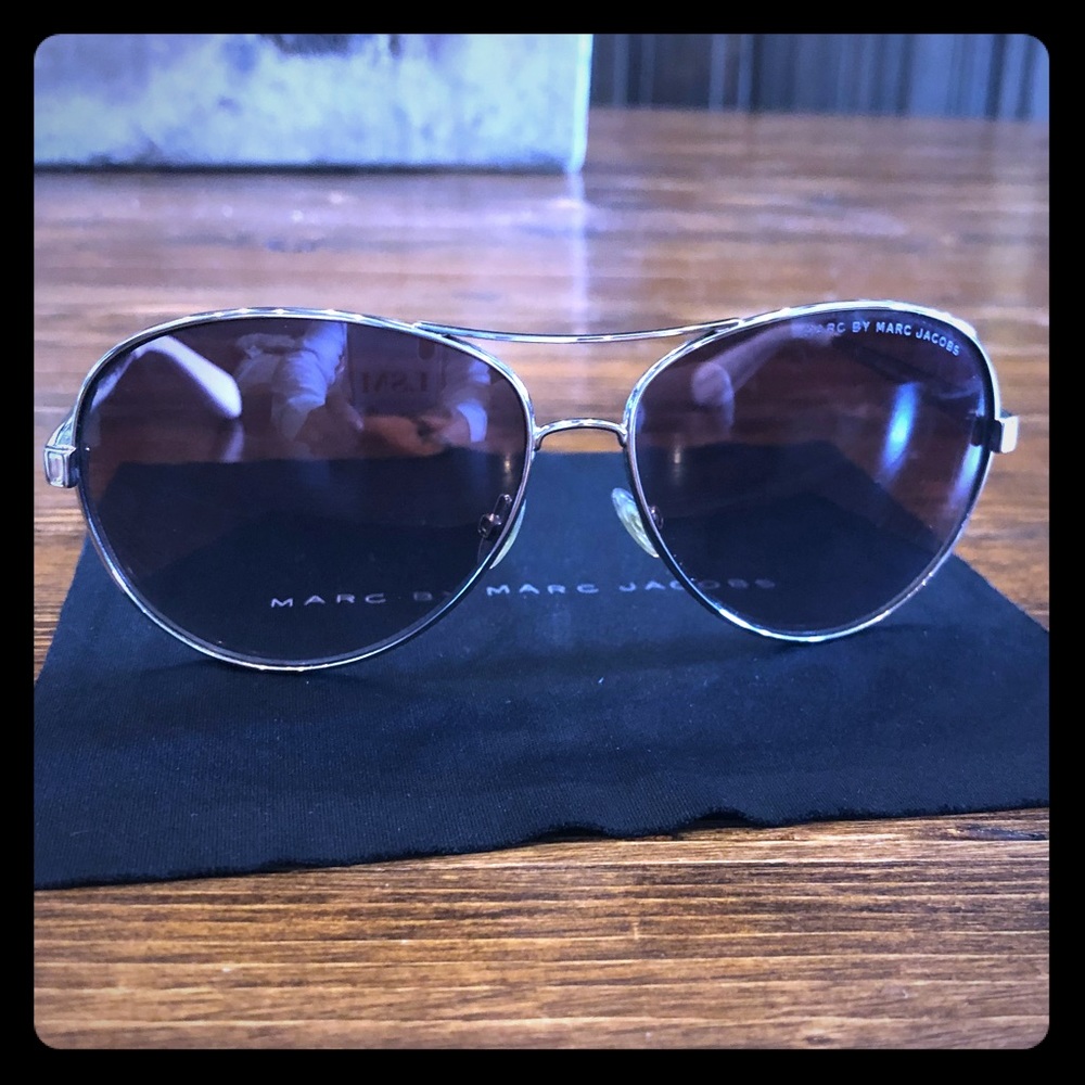 Marc by Marc Jacobs Aviator Sunglasses